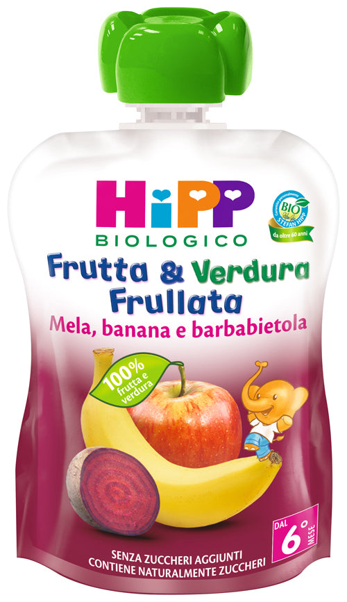 HIPP BIO FRUT&VERD MEL/BAN/BAR