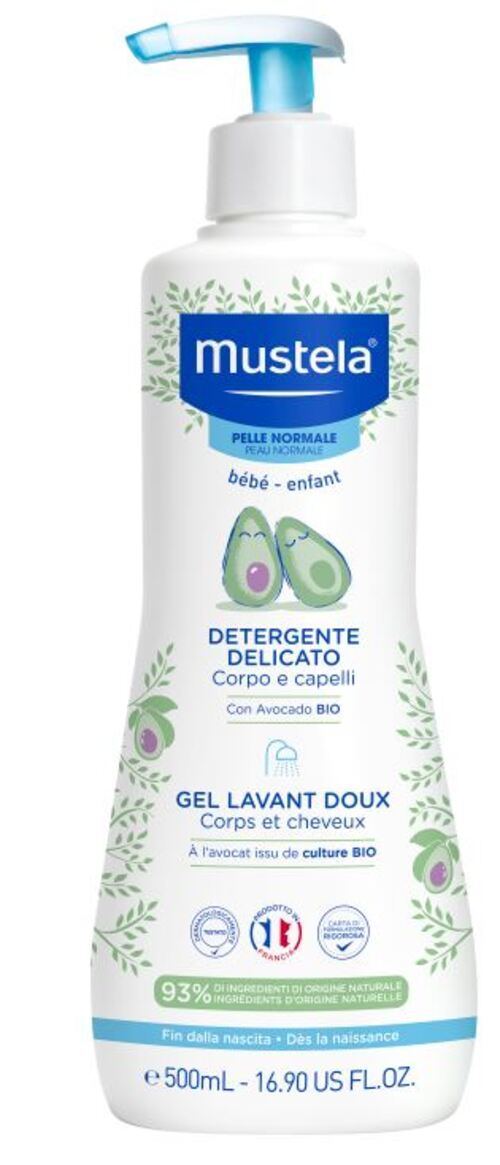 MUSTELA DETERGENTE DEL500ML 20