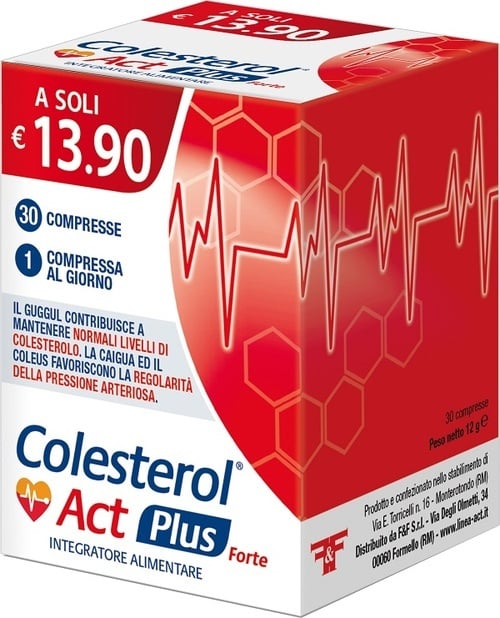 COLESTEROL ACT PLUS FORTE 30CPR