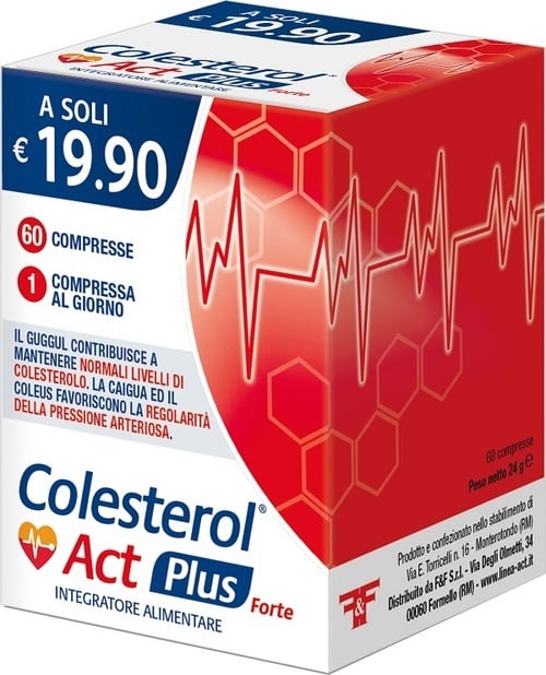 COLESTEROL ACT PLUS FORTE 60CPR