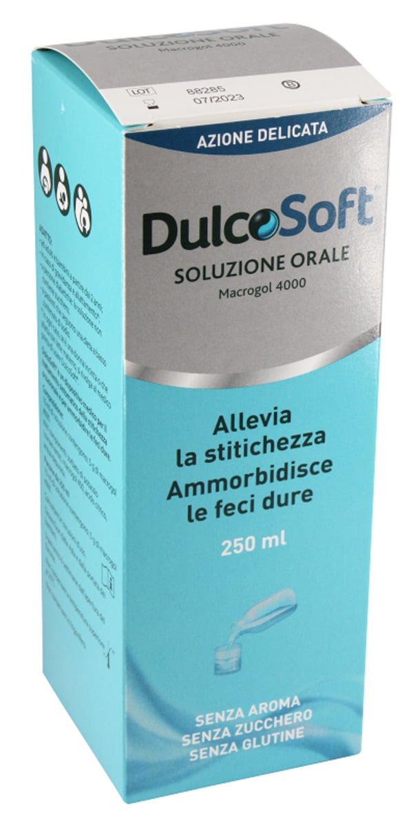 DULCOSOFT SOLUZ ORALE 250ML GMM