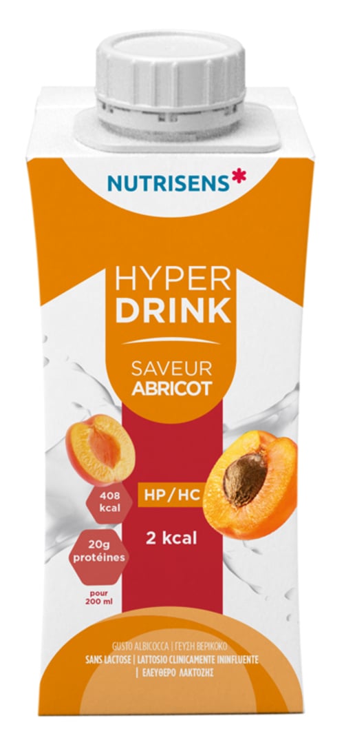 HYPERDRINK 2KCAL ALB 4X200ML