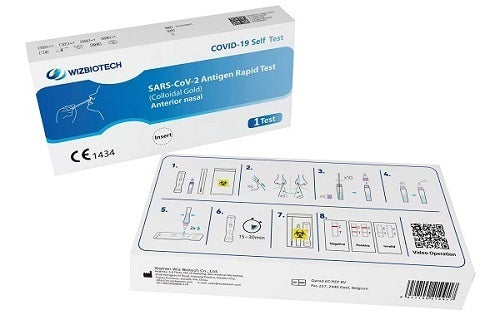 WIZ TEST SARS-COV-2 AG RAPID