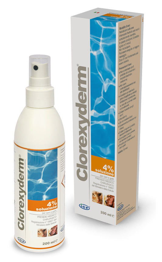 CLOREXYDERM 4% SOLUZ. 200 ML