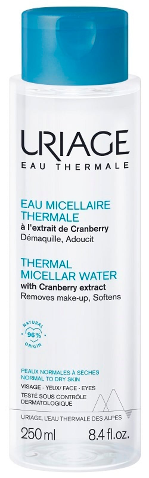 URIAGE EAU MICELLAIRE PNS 250ML