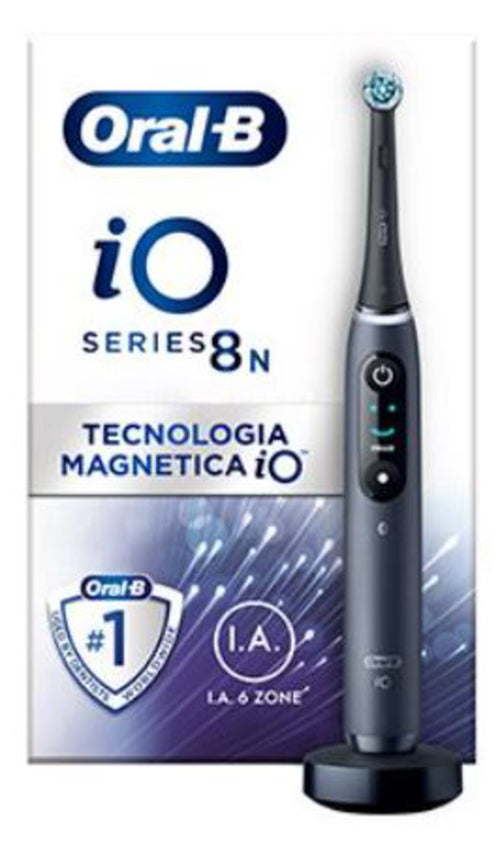 ORALB IO 8 BLACK SPAZZ+2REFILL