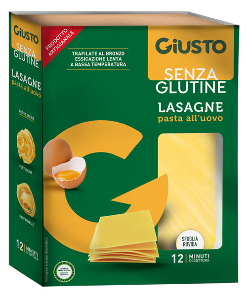 GIUSTO S/G SFOGLIE LASAGNE250G