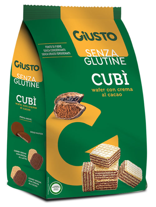 GIUSTO S/G CUBI' WAFER CAC175G