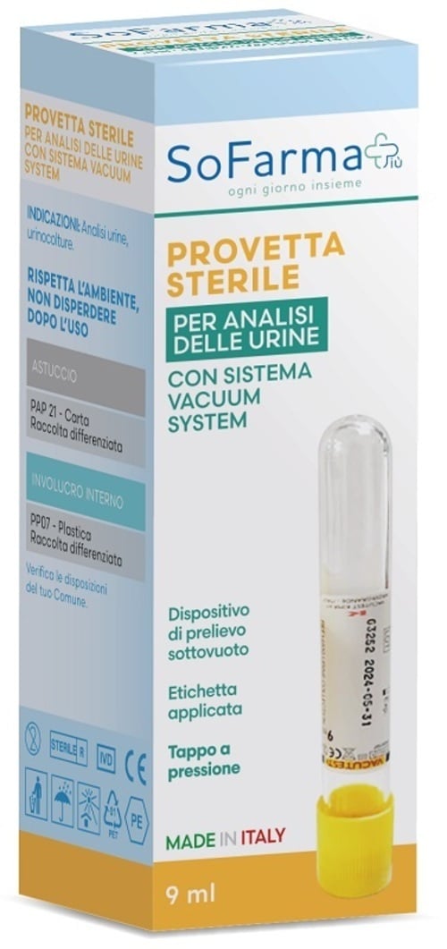 PROVETTA STER SOTTOVUOTO 9ML SF+