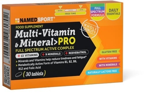 MULTI VITAMINEMINERAL PRO30CPR