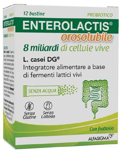 ENTEROLACTIS OROSOLUBILE 12BUS