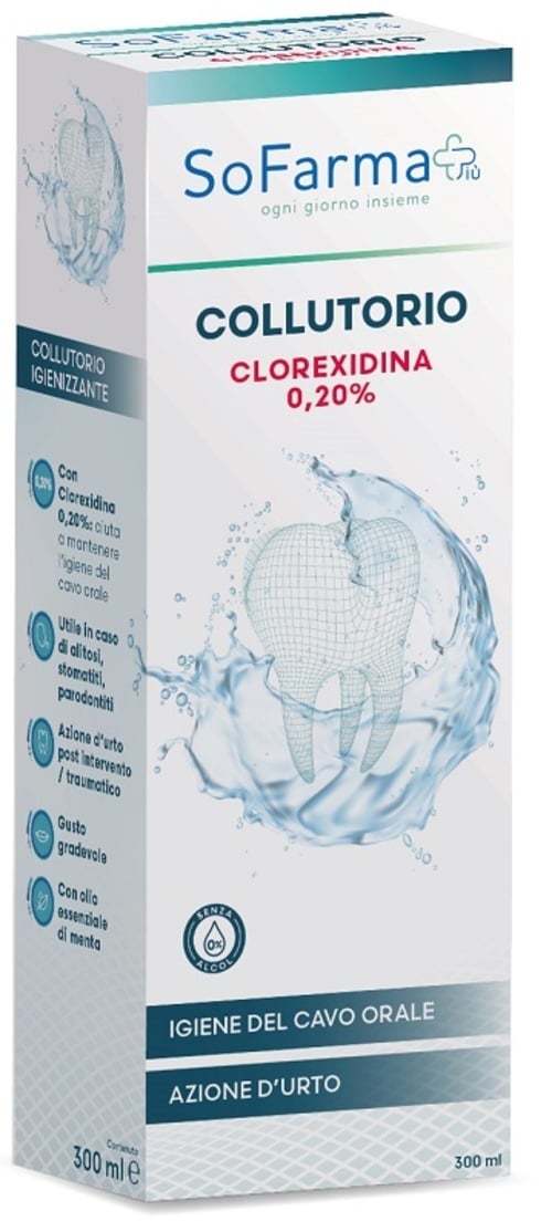 COLLUTORIO CLOREX 020 200ML SF+