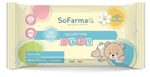 SALVIETTINE CAMOM BABY 20PZ SF+