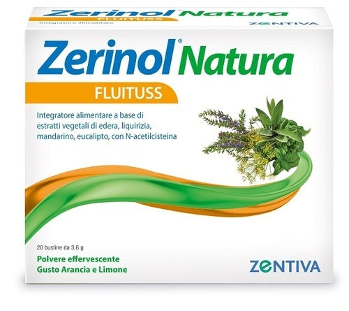 ZERINOL NATURA FLUITUSS 20BUST