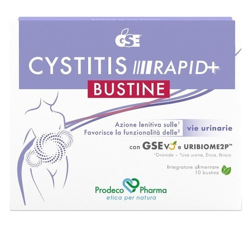 GSE CYSTITIS RAPID+ 10BUST