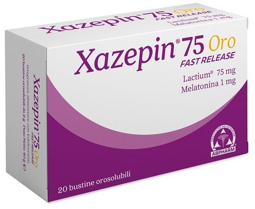 XAZEPIN 75 ORO FAST REL 20BUST